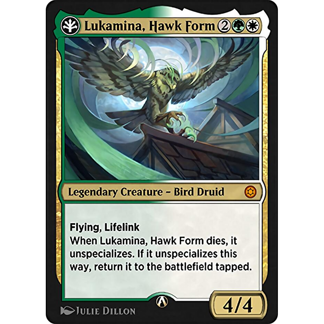 Lukamina, Hawk Form (HBG-17W) - Alchemy Horizons: Baldur's Gate
