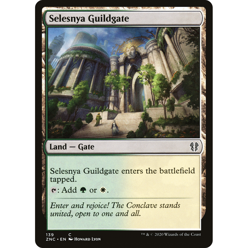 Selesnya Guildgate (ZNC-139) - Zendikar Rising Commander