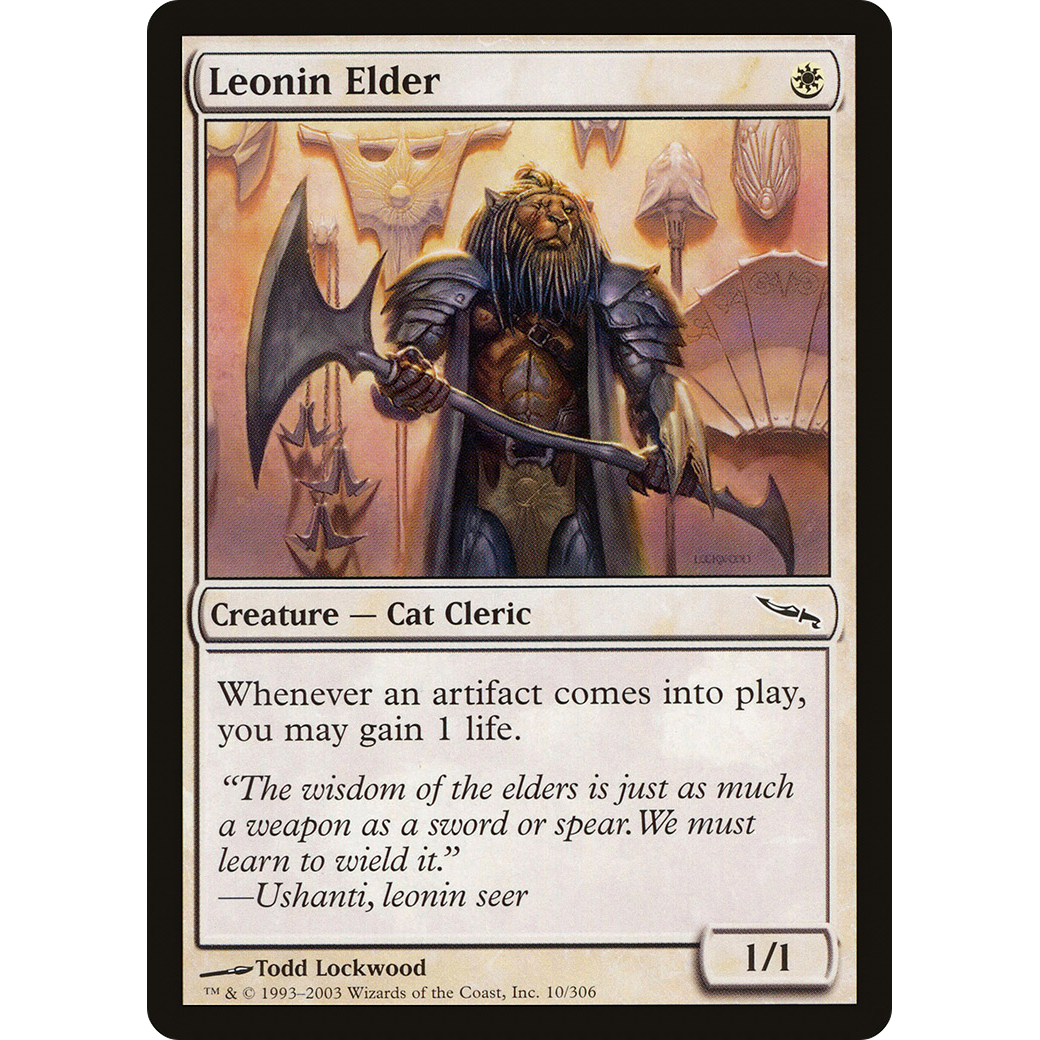 Leonin Elder (MRD-010) - Mirrodin