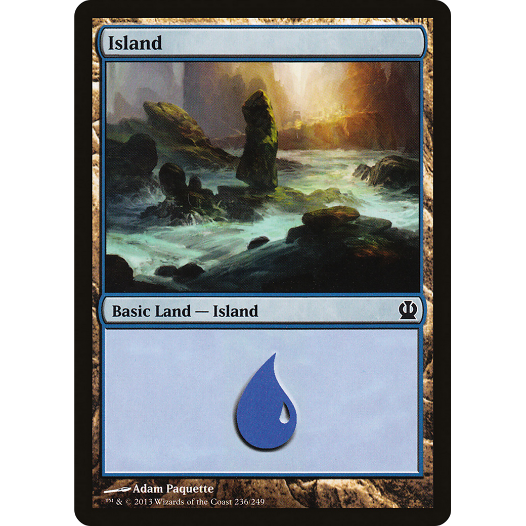 Island (236) (THS-236) - Theros