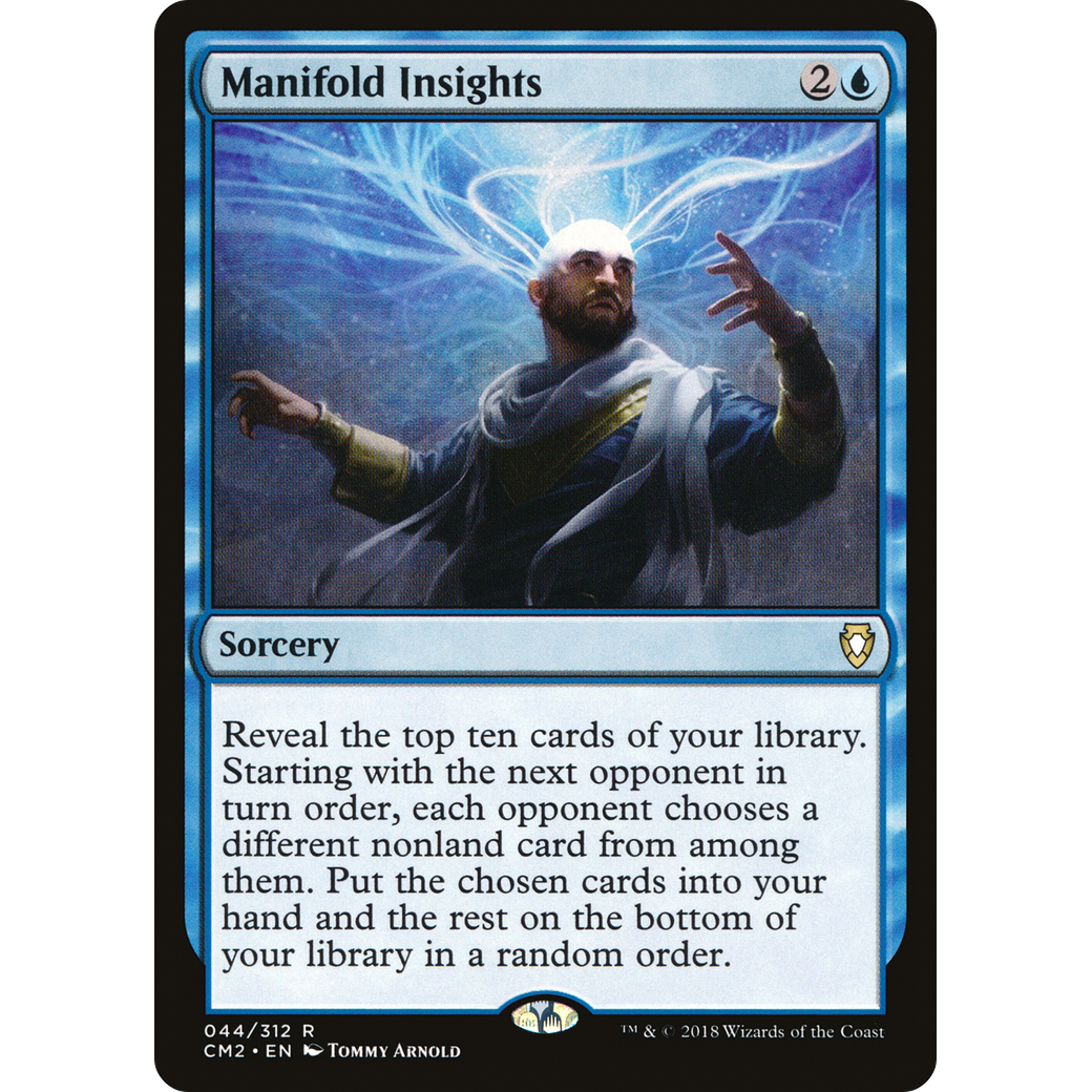 Manifold Insights (CM2-044) - Commander Anthology Volume II