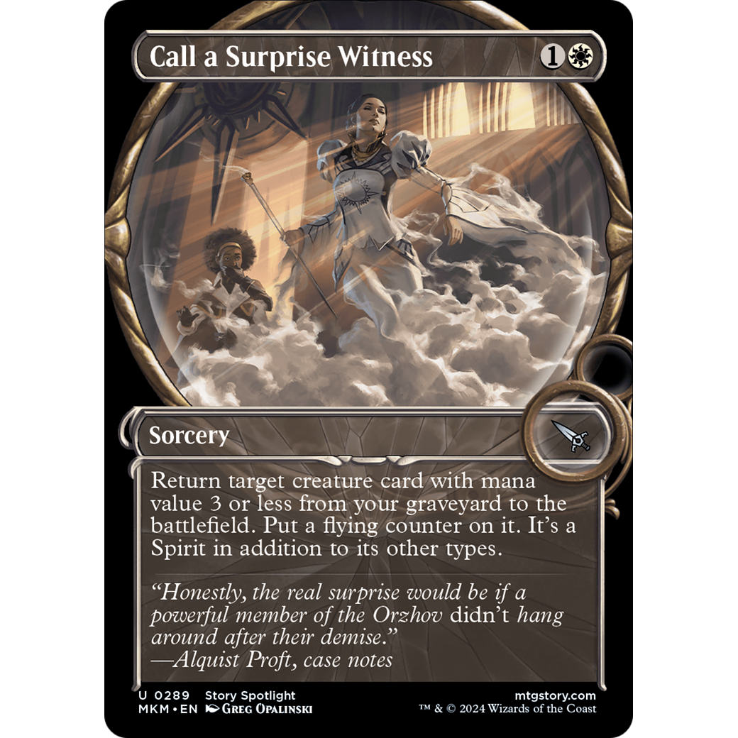 Call a Surprise Witness (MKM-289) - Murders at Karlov Manor: (Showcase)