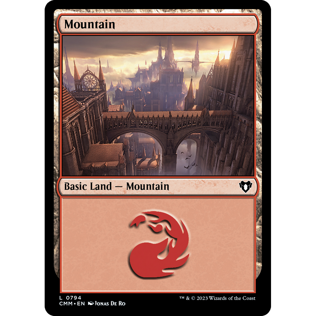Mountain (CMM-794) - Commander Masters