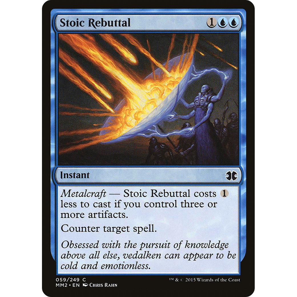 Stoic Rebuttal (MM2-059) - Modern Masters 2015 Foil