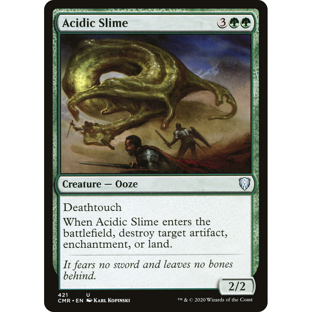 Acidic Slime (CMR-421) - Commander Legends