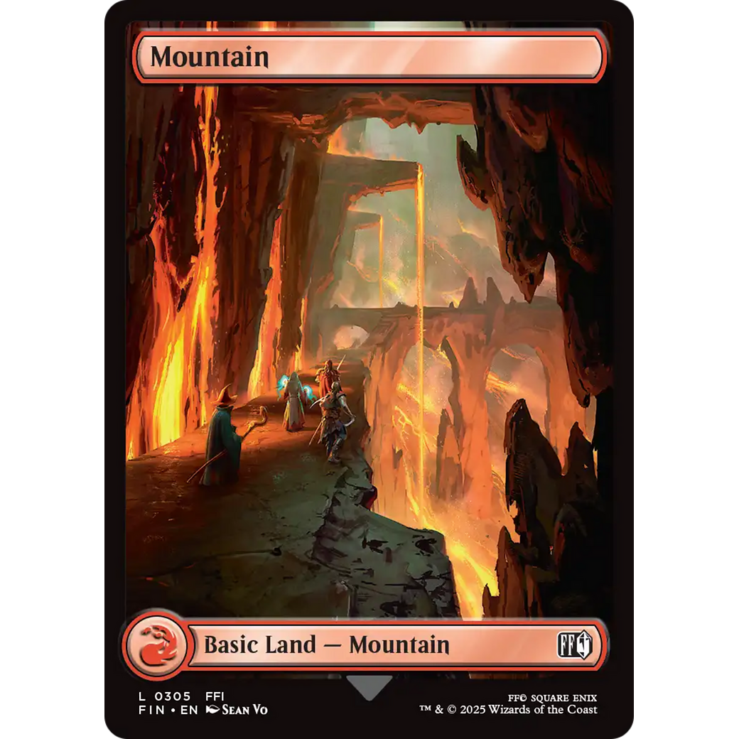 Mountain (FIN-305) - FINAL FANTASY Foil