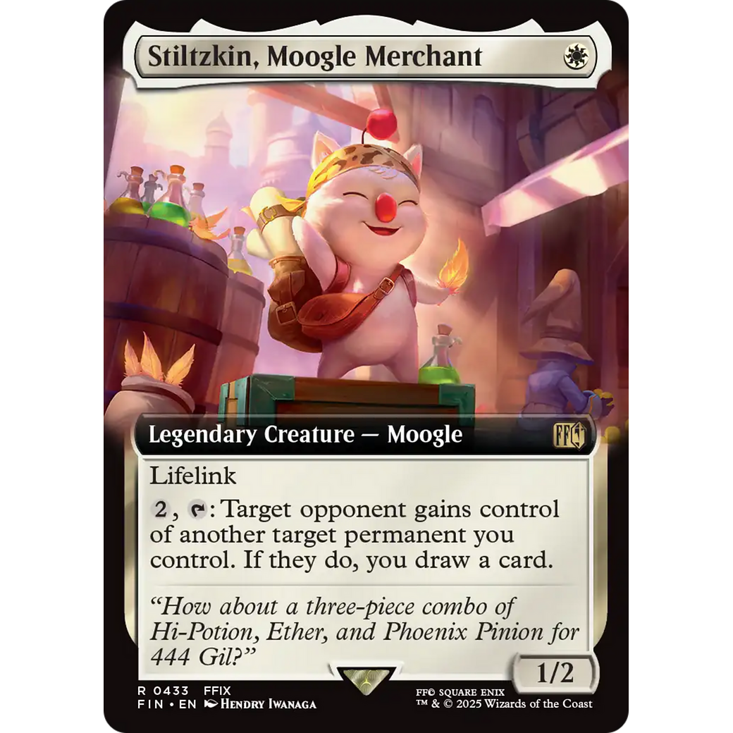Stiltzkin, Moogle Merchant (FIN-433) - FINAL FANTASY: (Extended Art)