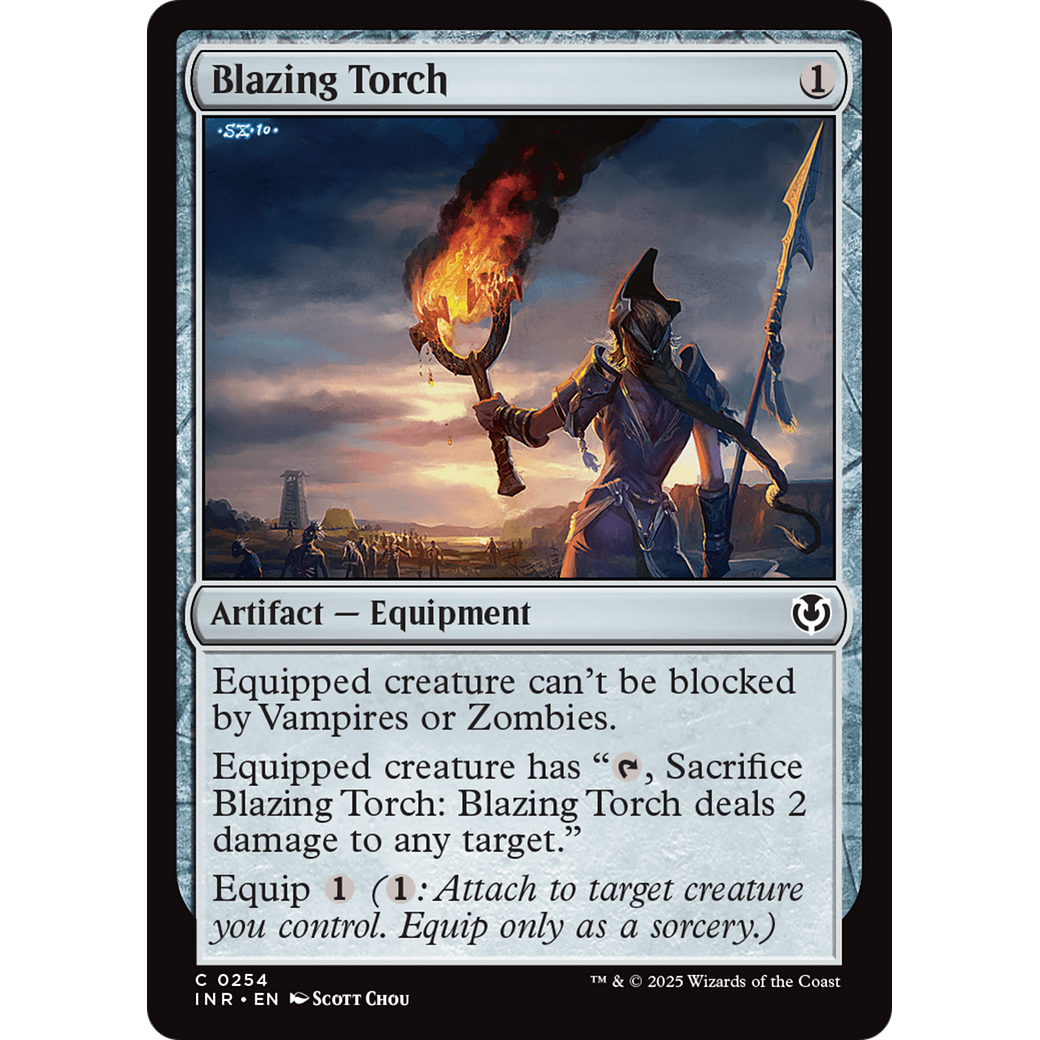Blazing Torch (INR-254) - Innistrad Remastered