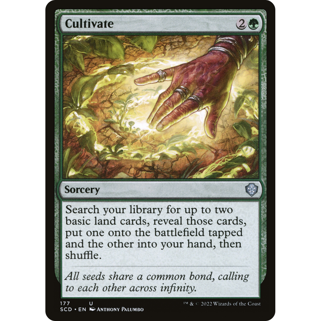 Cultivate (SCD-177) - Starter Commander Decks
