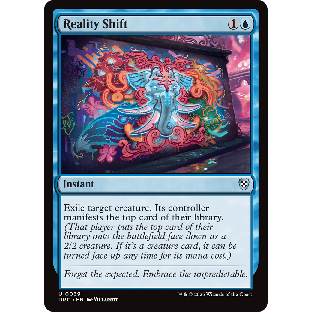 Reality Shift (DRC-039) - Commander: Aetherdrift