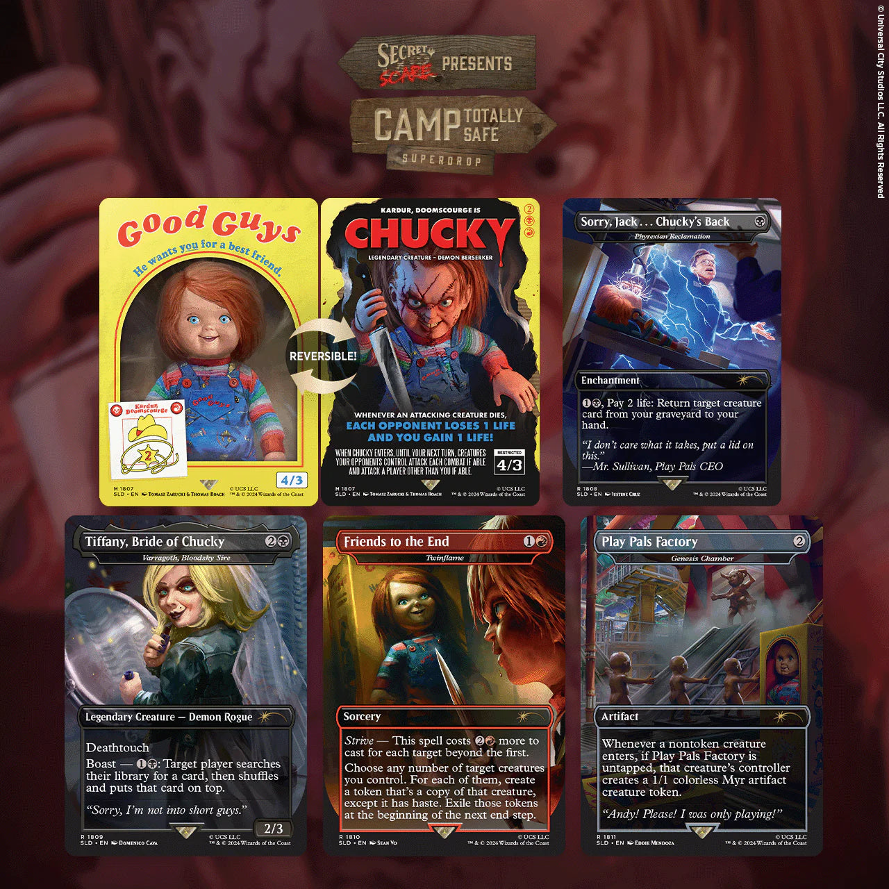 Magic the Gathering: Secret Lair x Chucky Traditional Foil