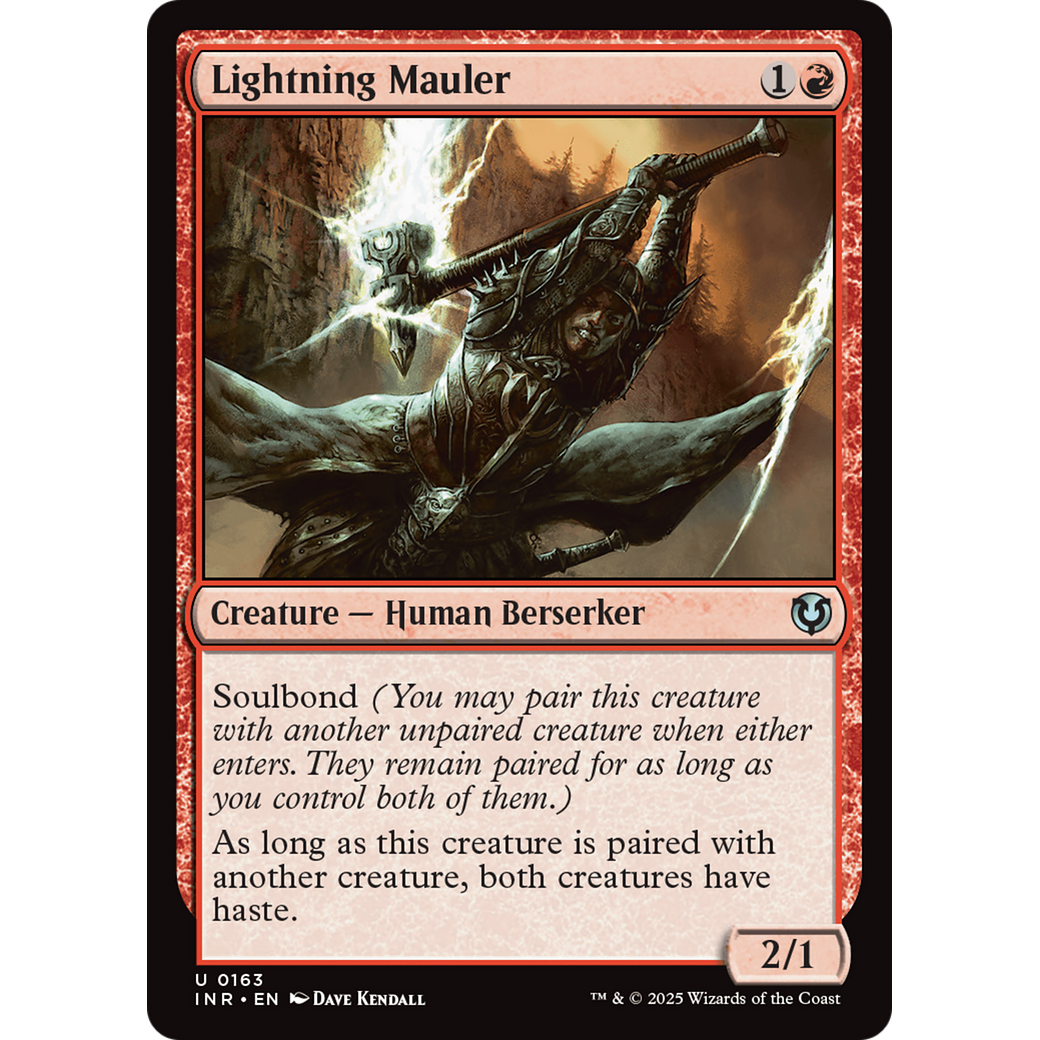 Lightning Mauler (INR-163) - Innistrad Remastered