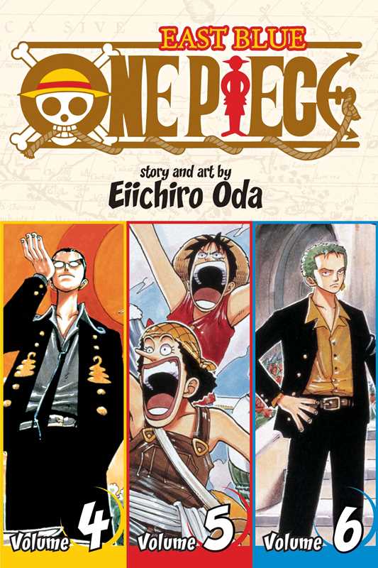 One Piece (Omnibus Edition), Vol. 2 by Eiichiro Oda (Vol. 4-6)