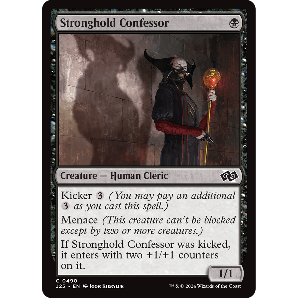 Stronghold Confessor (J25-490) - Foundations Jumpstart
