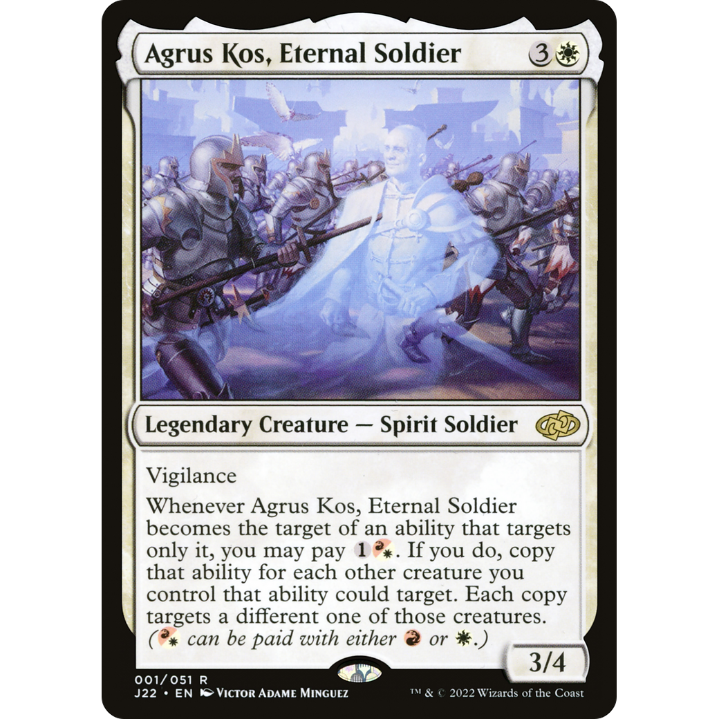 Agrus Kos, Eternal Soldier (J22-001) - Jumpstart 2022