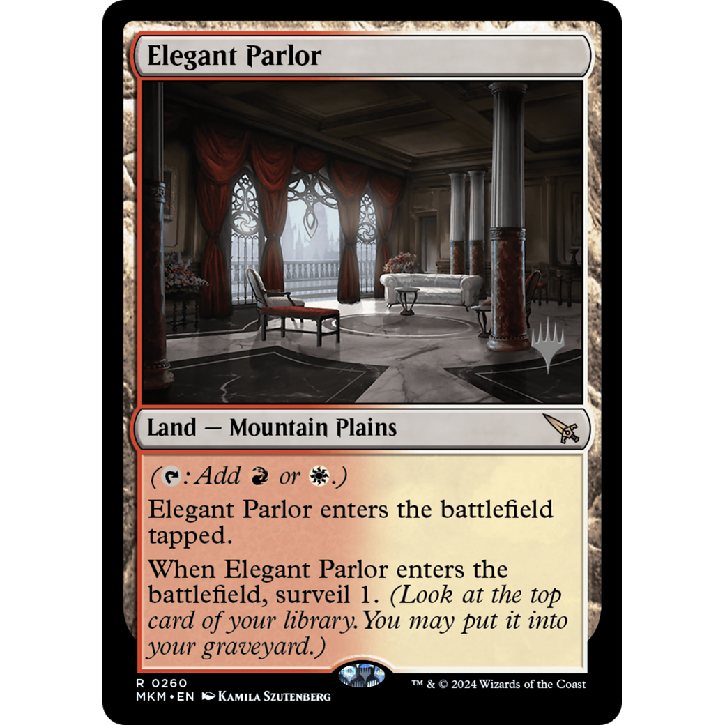 Elegant Parlor (PPMKM-260P) - Murders at Karlov Manor Promos Foil