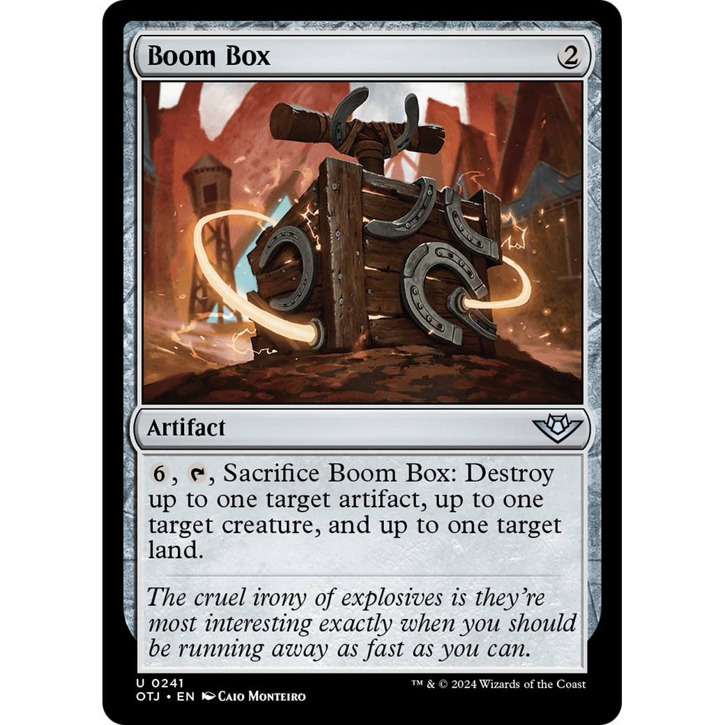 Boom Box (OTJ-241) - Outlaws of Thunder Junction Foil