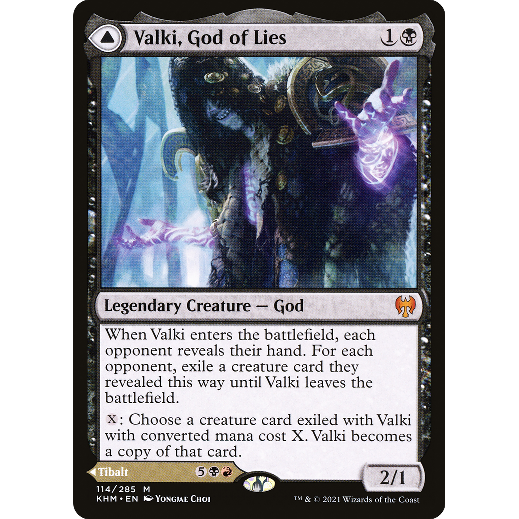 Valki, God of Lies (KHM-114) - Kaldheim