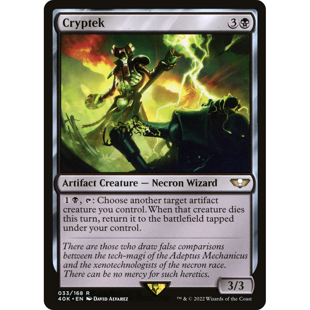 Cryptek (40K-033) - Warhammer 40,000 Commander
