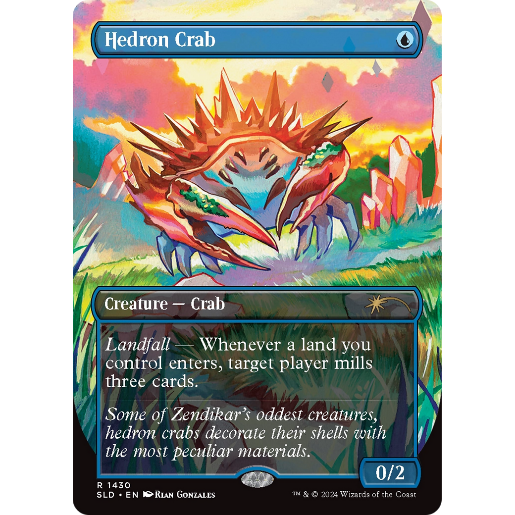 Hedron Crab (SLD-1430) - Secret Lair Drop (Borderless)