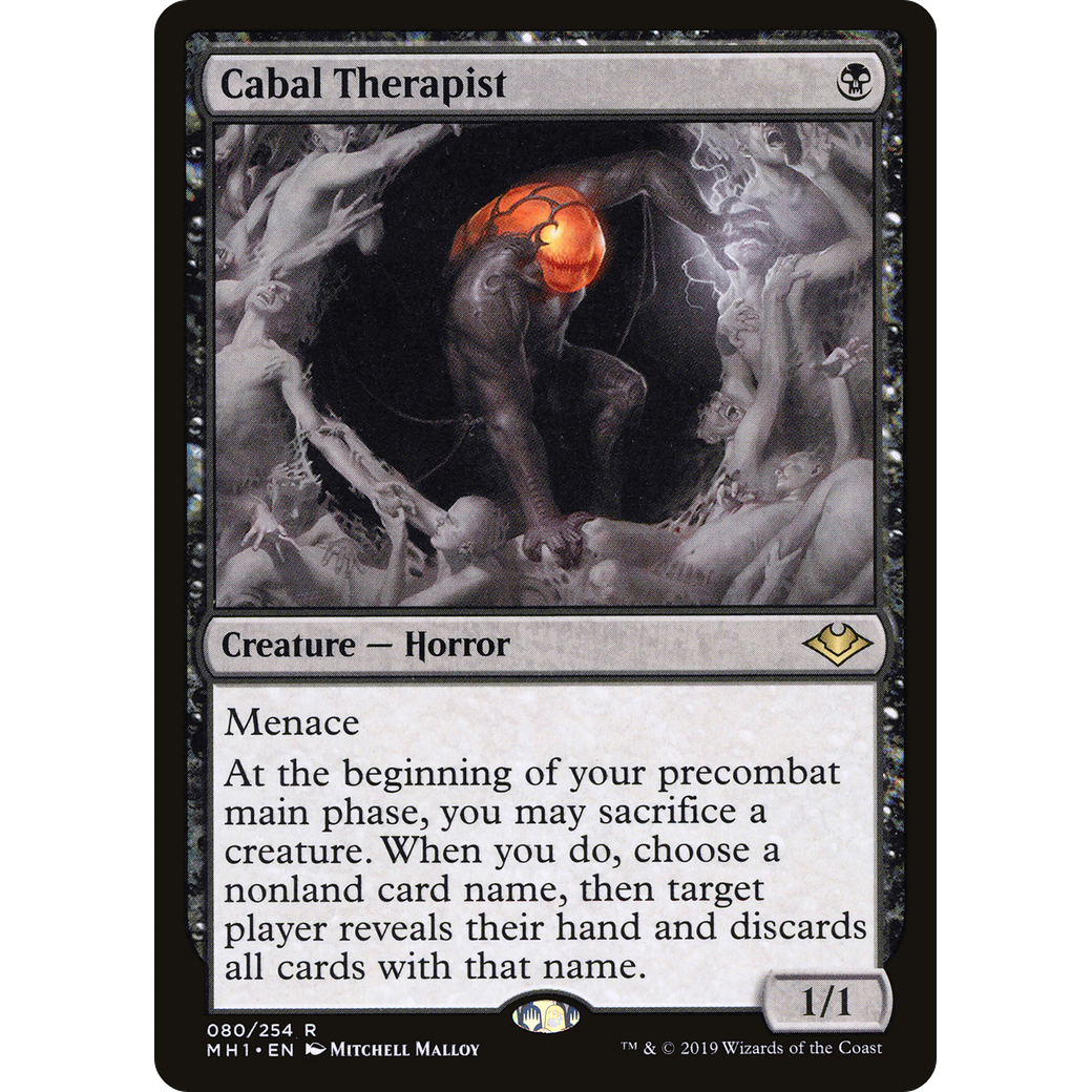 Cabal Therapist (MH1-080) - Modern Horizons Foil