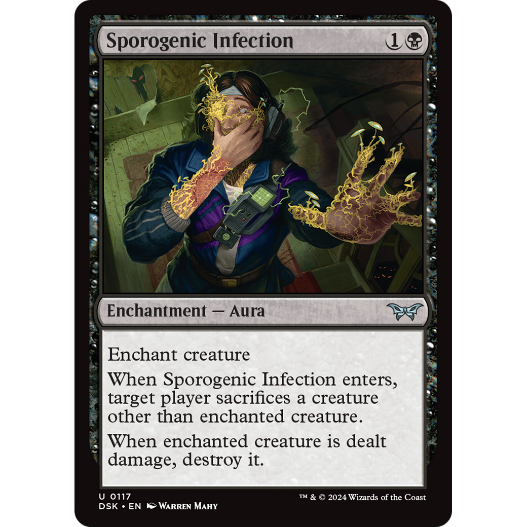 Sporogenic Infection (DSK-117) - Duskmourn: House of Horror Foil
