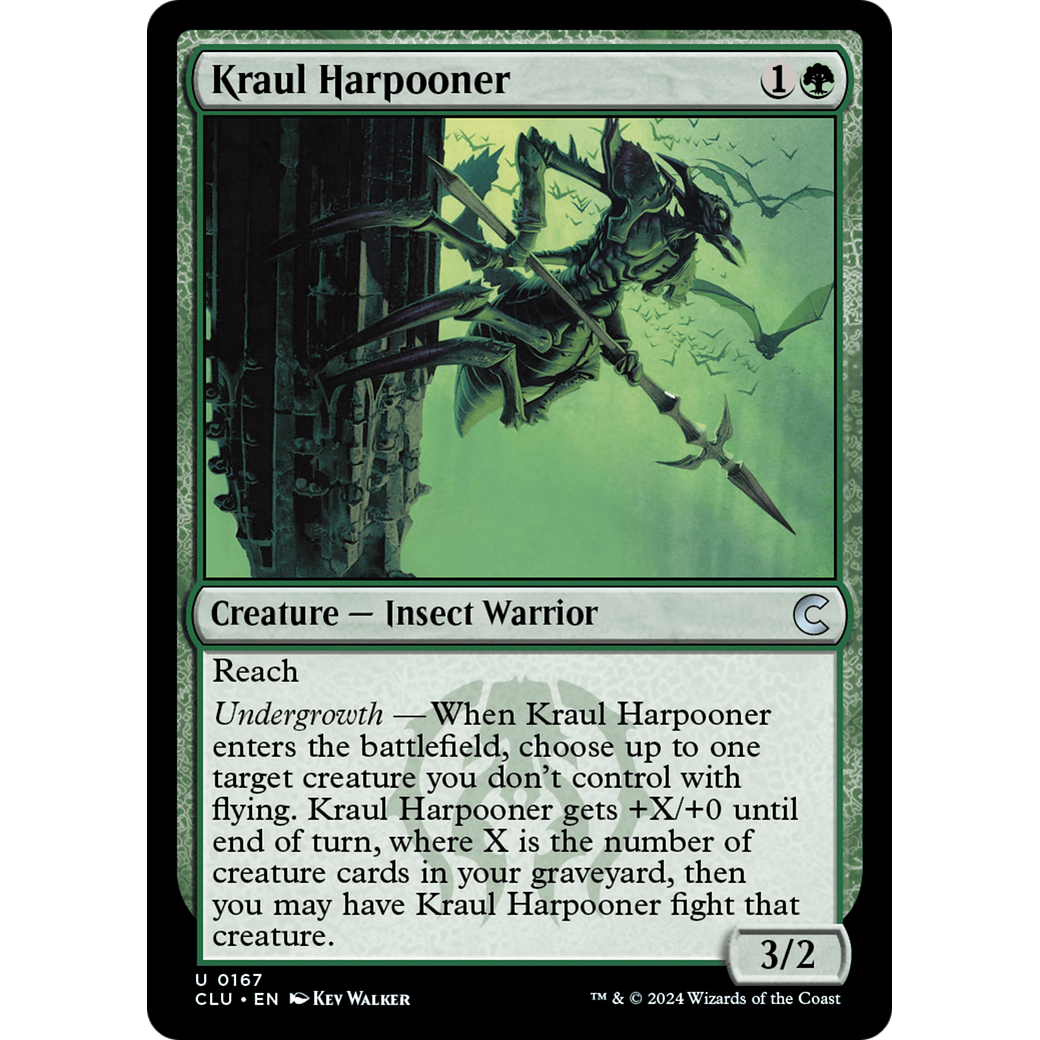 Kraul Harpooner (CLU-167) - Ravnica: Clue Edition
