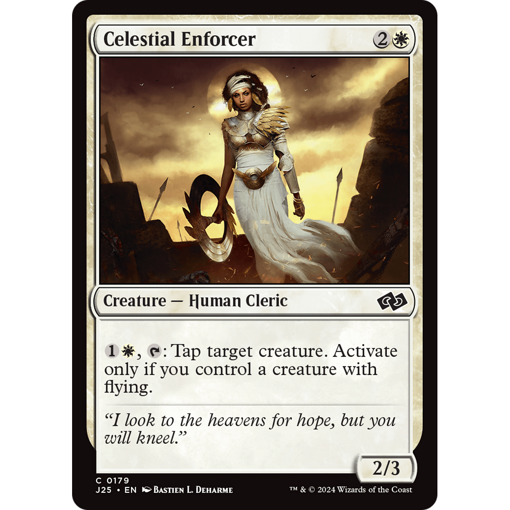 Celestial Enforcer (J25-179) - Foundations Jumpstart