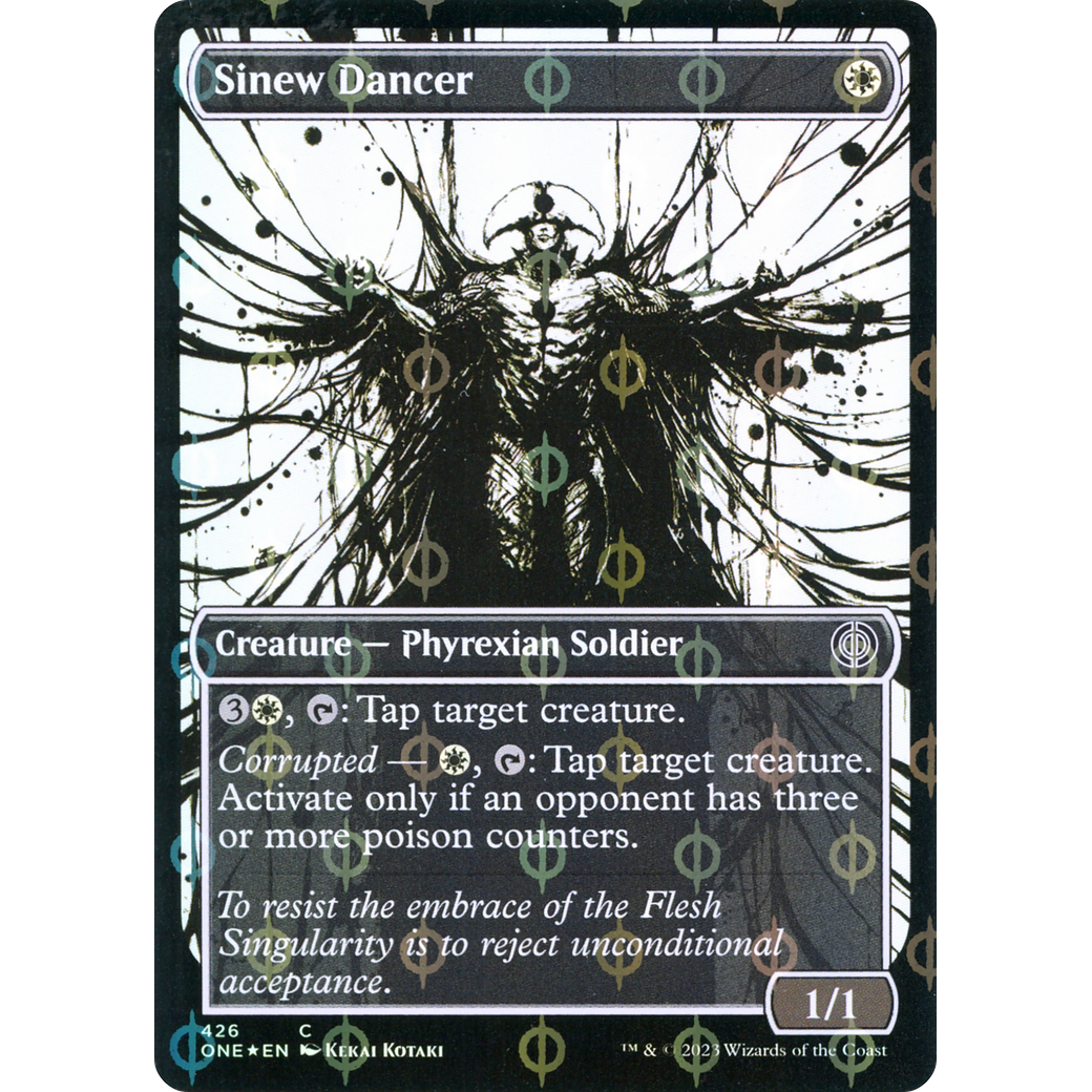 Sinew Dancer (ONE-426) - Phyrexia: All Will Be One: (Showcase) Foil