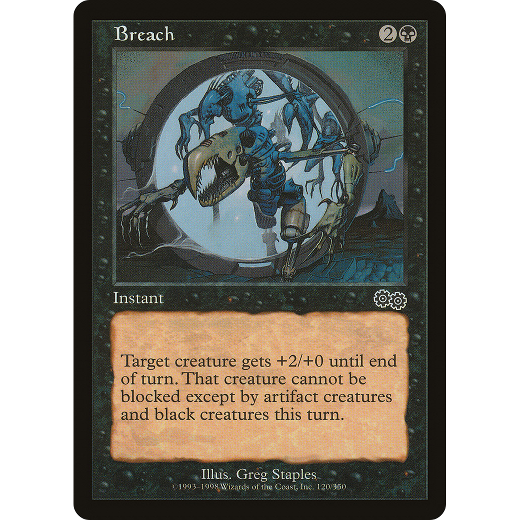 Breach (USG-120) - Urza's Saga