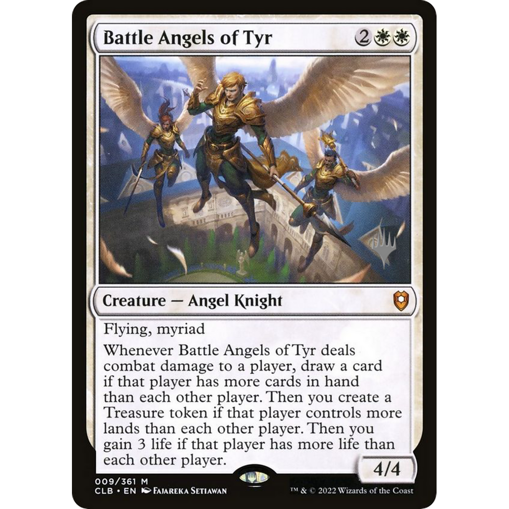 Battle Angels of Tyr (PPLCI-09P) - Battle for Baldur's Gate Promos Foil