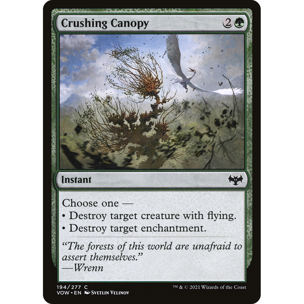 Crushing Canopy (VOW-194) - Innistrad: Crimson Vow