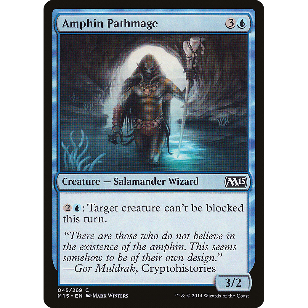 Amphin Pathmage (M15-045) - Magic 2015