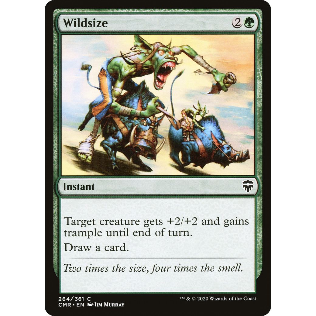 Wildsize (CMR-264) - Commander Legends Foil