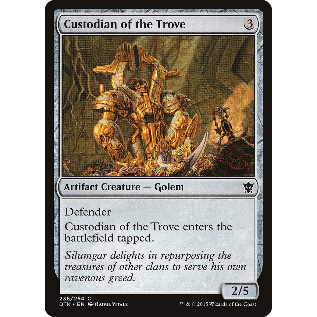 Custodian of the Trove (DTK-236) - Dragons of Tarkir
