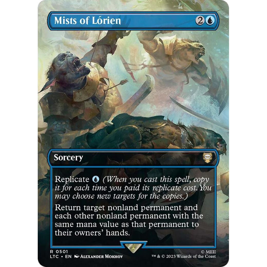 Mists of Lórien (LTC-501) - Tales of Middle-earth Commander (Borderless) Foil