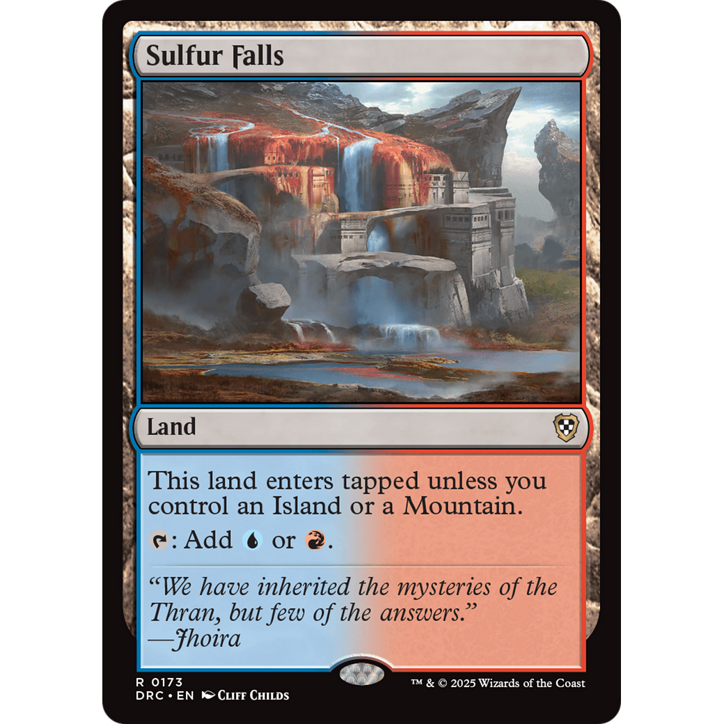 Sulfur Falls (DRC-173) - Commander: Aetherdrift Foil