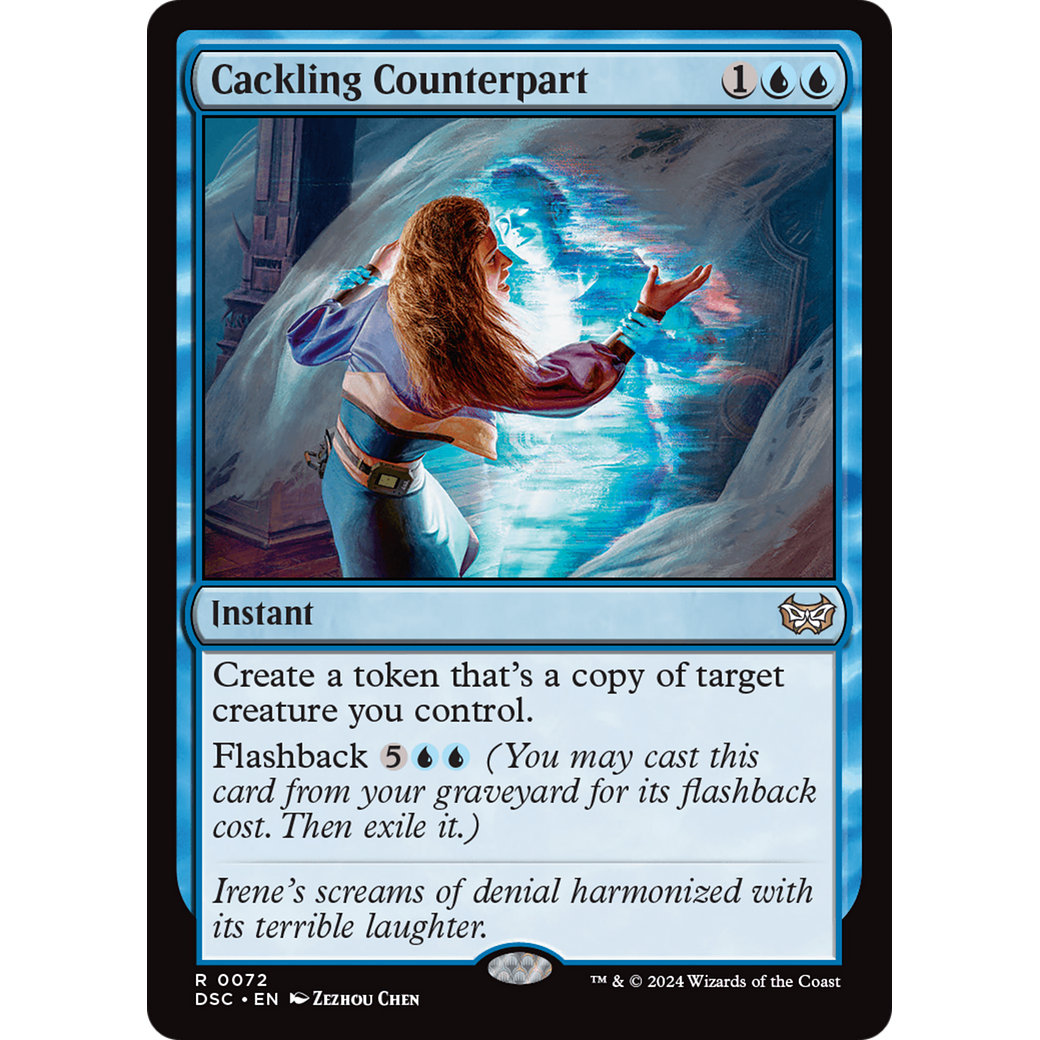 Cackling Counterpart (DSC-072) - Duskmourn: House of Horror Commander