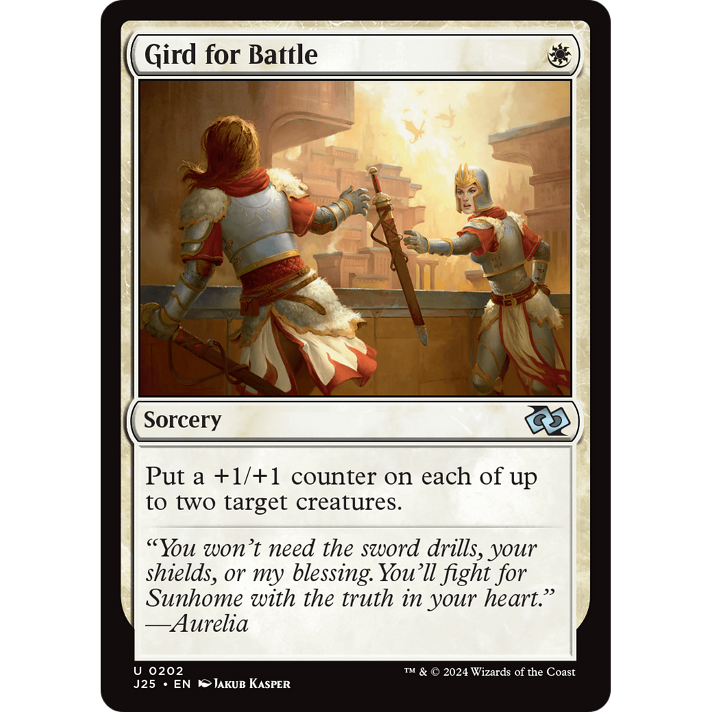 Gird for Battle (J25-202) - Foundations Jumpstart