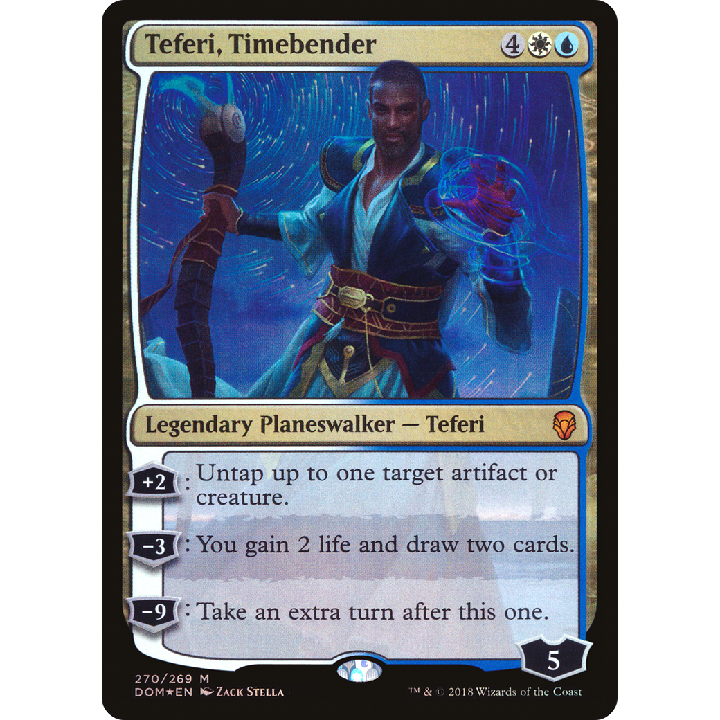 Teferi, Timebender (DOM-270) - Dominaria Foil