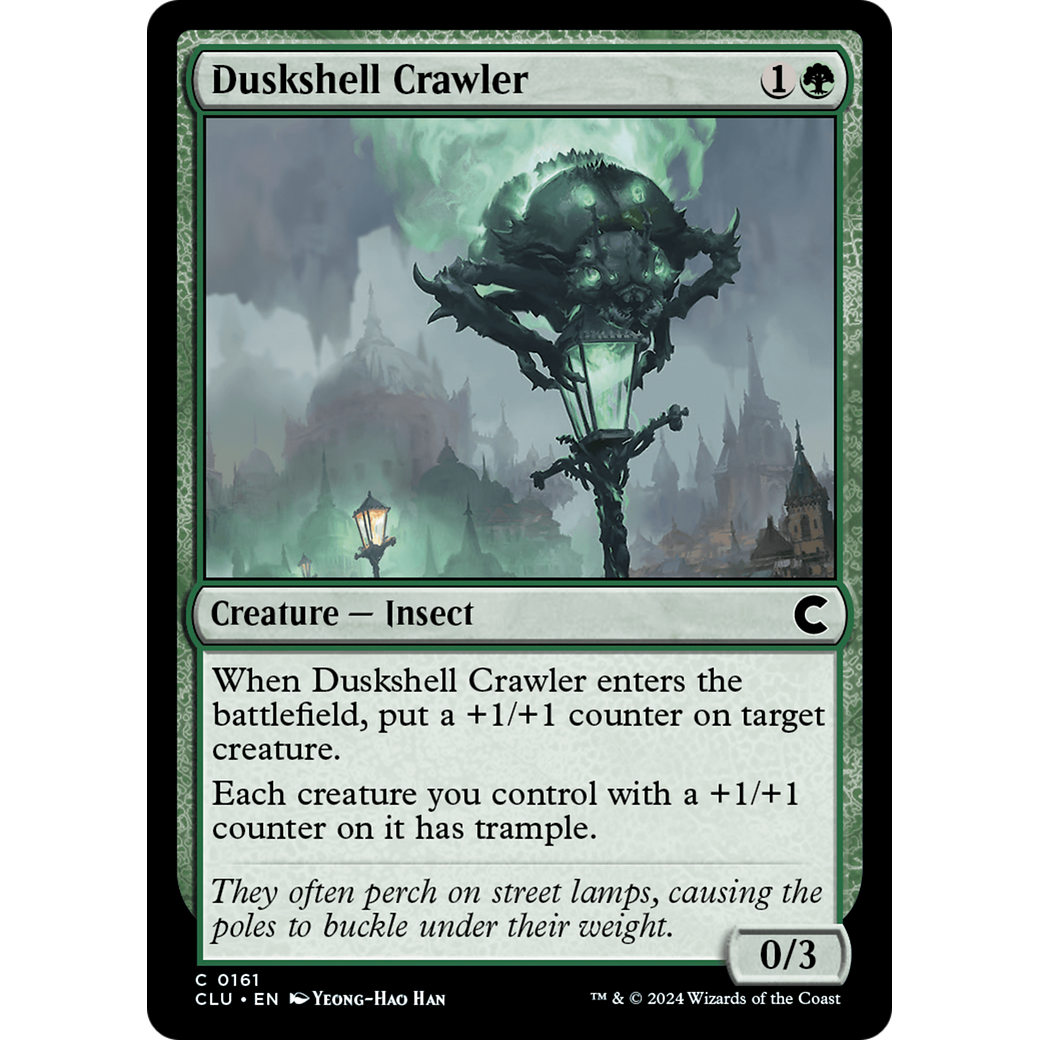 Duskshell Crawler (CLU-161) - Ravnica: Clue Edition