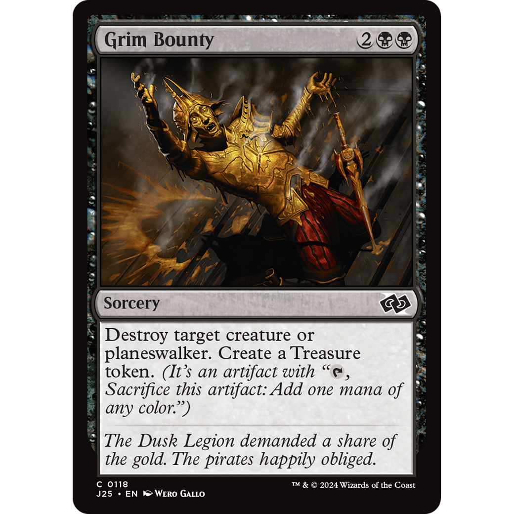 Grim Bounty (J25-118) - Foundations Jumpstart