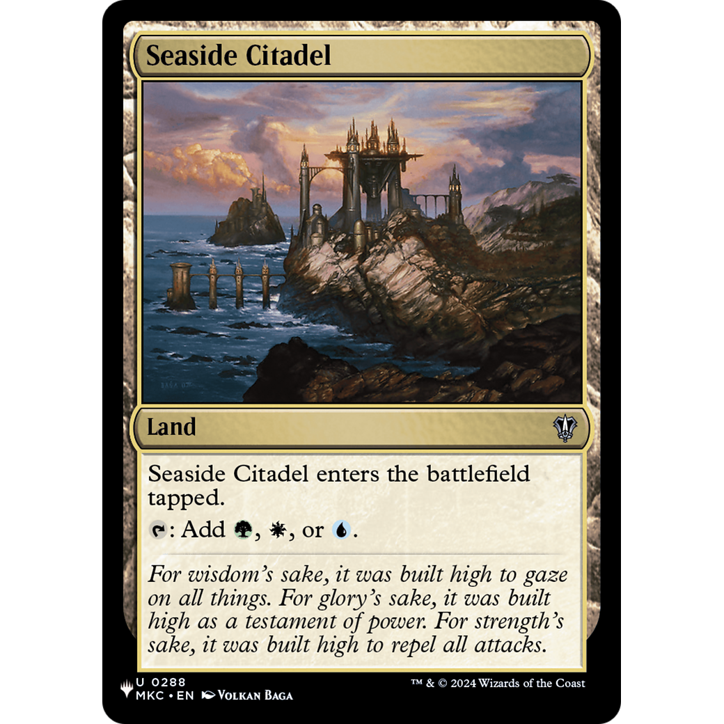 Seaside Citadel (MKC) (LIST-288) - The List