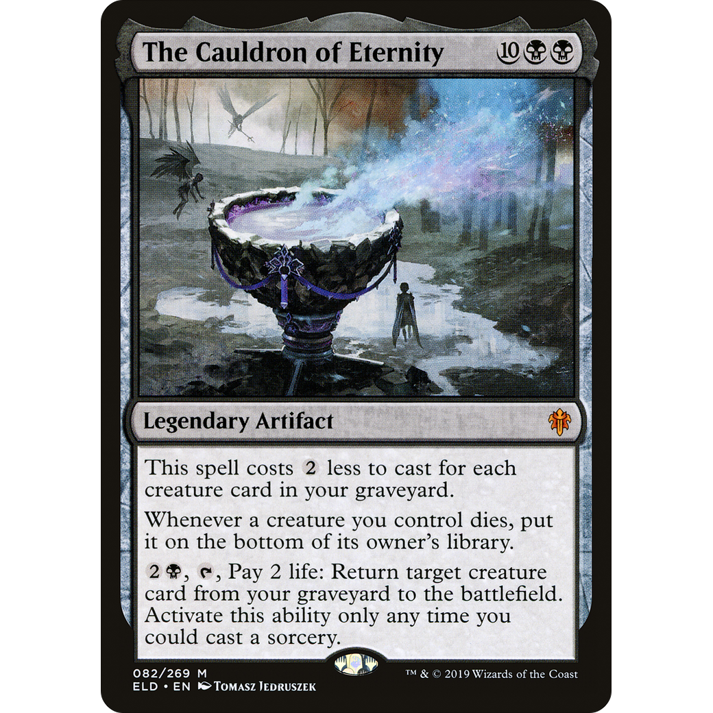 The Cauldron of Eternity (ELD-082) - Throne of Eldraine Foil
