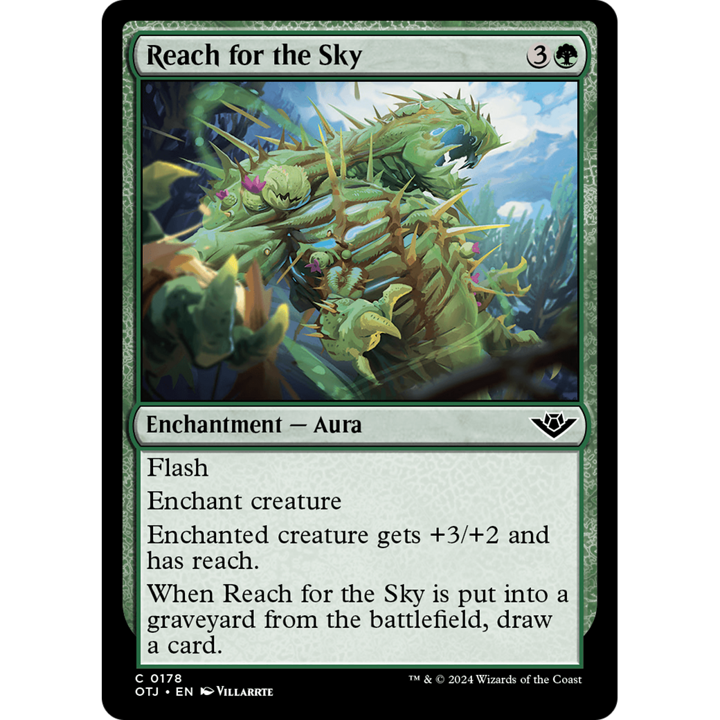Reach for the Sky (OTJ-178) - Outlaws of Thunder Junction Foil