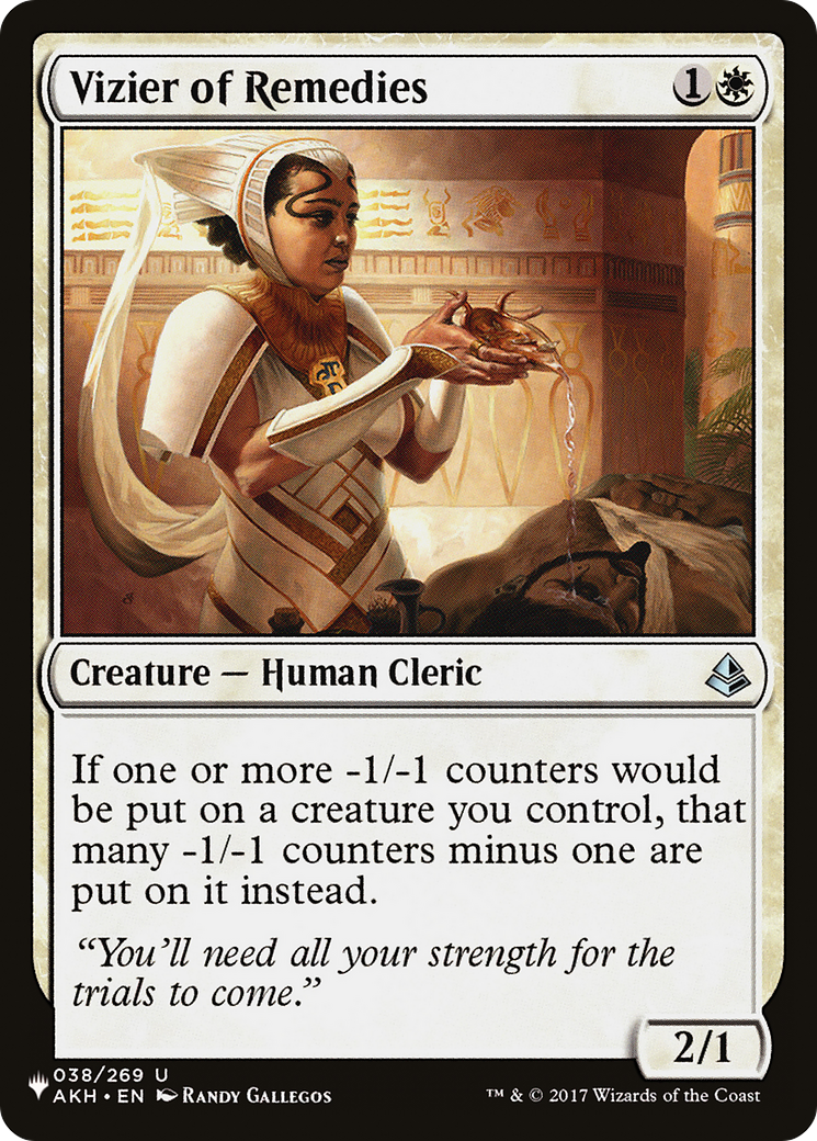 Vizier of Remedies (LIST-038/269) - The List