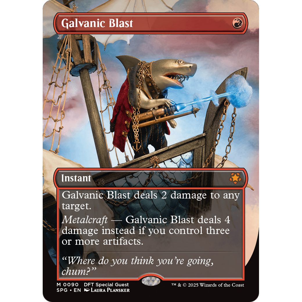 Galvanic Blast (Borderless) (SPG-090) - Special Guests (Borderless)