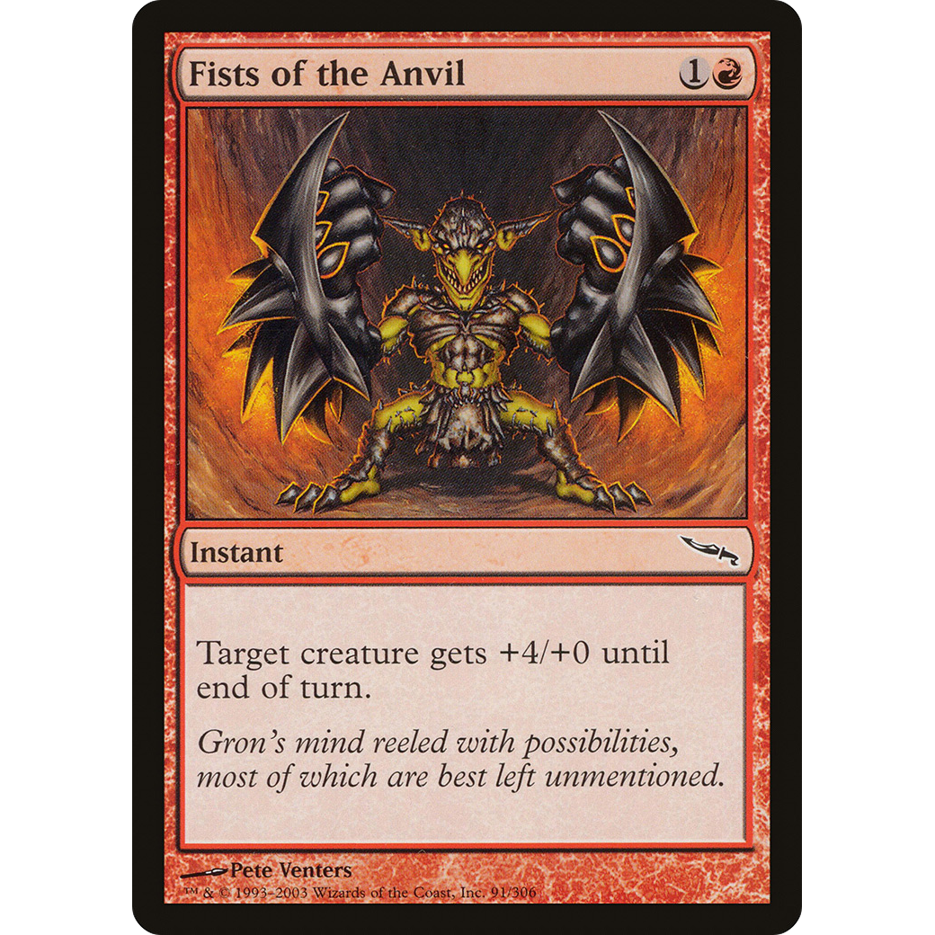 Fists of the Anvil (MRD-091) - Mirrodin