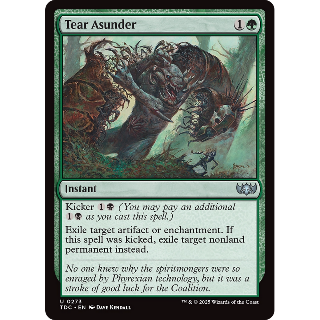 Tear Asunder (TDC-273) - Commander: Tarkir: Dragonstorm