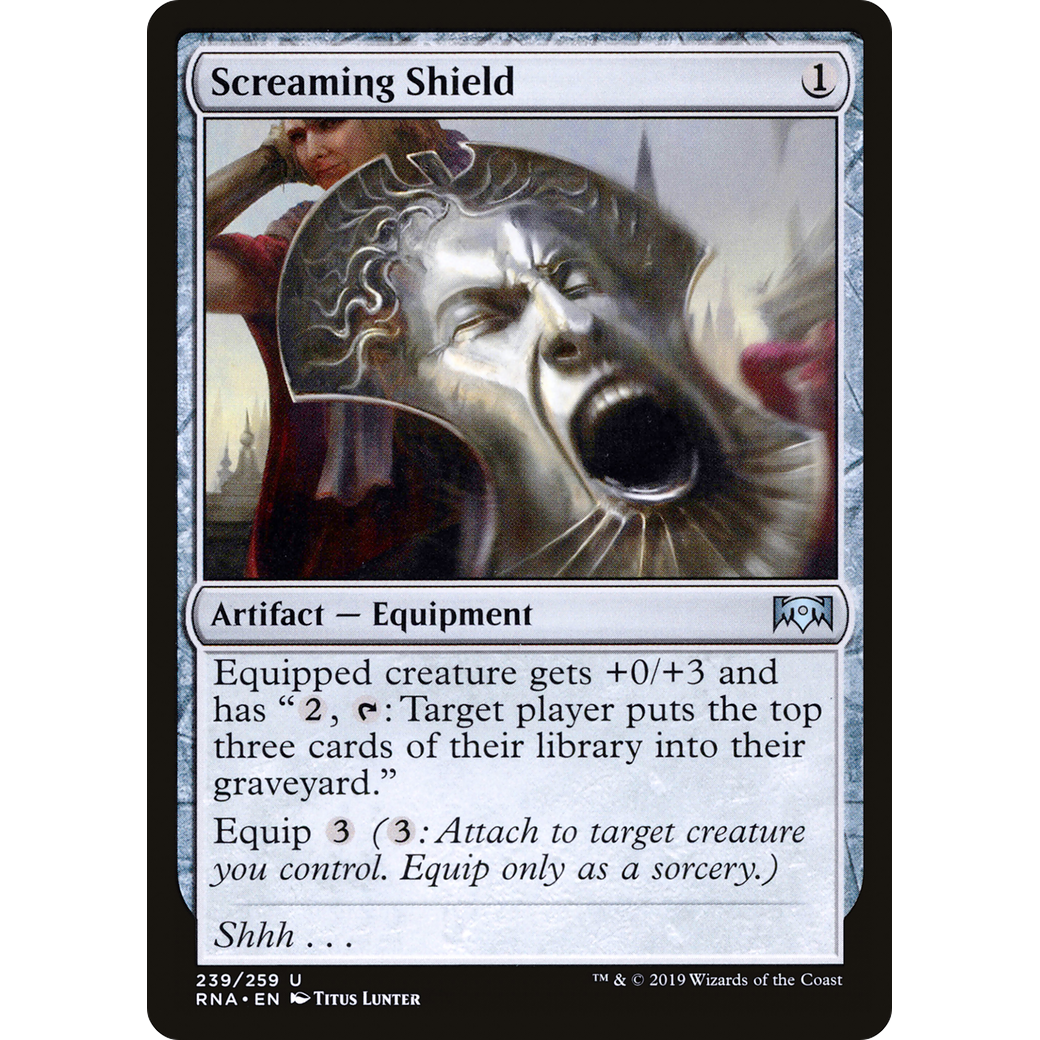 Screaming Shield (RNA-239) - Ravnica Allegiance